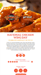 Mobile Screenshot of nationalchickenwingday.com